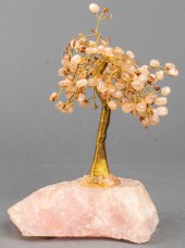 BRAZILIAN MADE ROSE QUARTZ & W