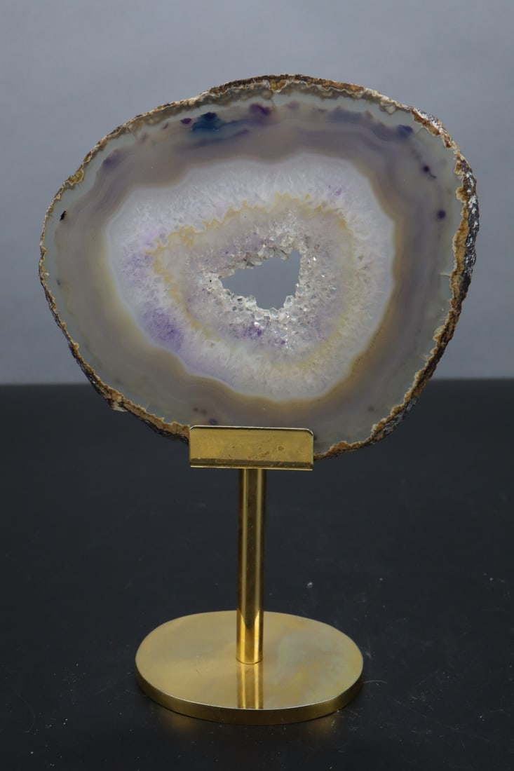 BRAZILIAN POLISHED AGATE GEODE