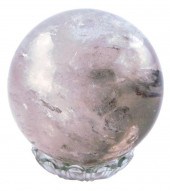 BRAZILIAN ROCK CRYSTAL BALL, 2