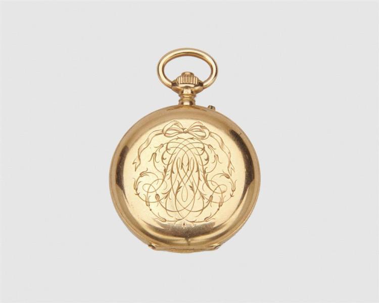 BREGUET 18K GOLD POCKETWATCHBREGUET