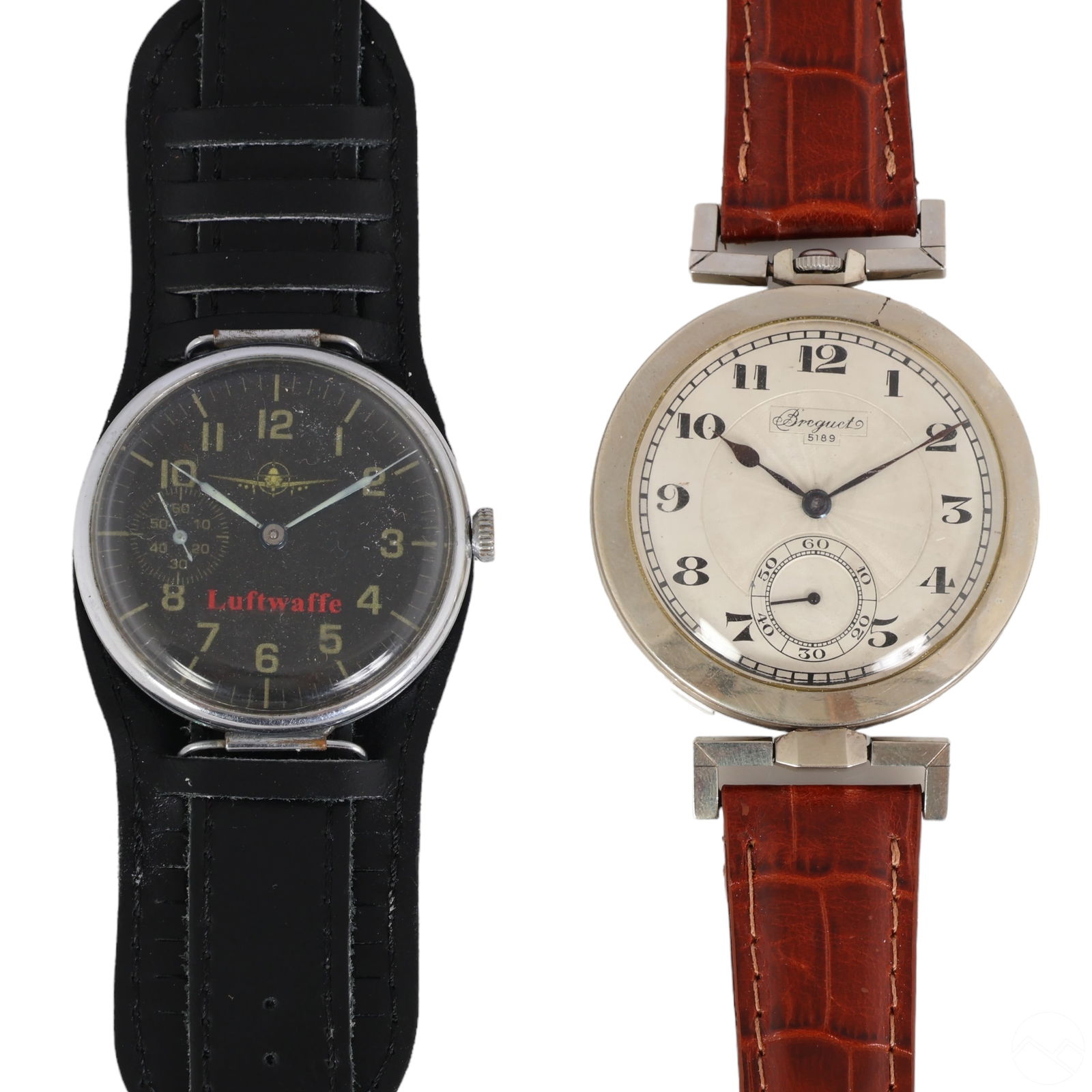 BREGUET & LUFTWAFFE POCKET TURNED