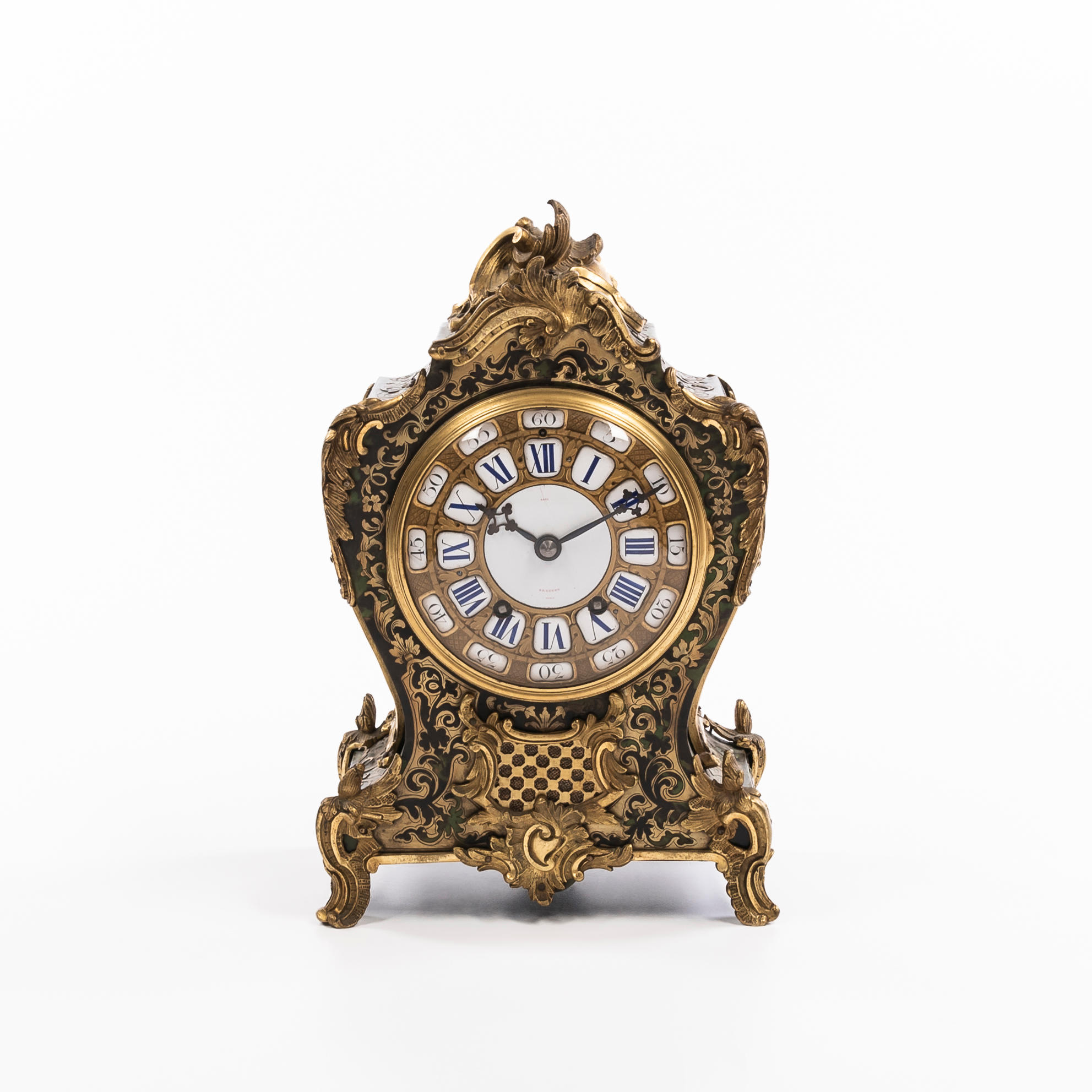 BREGUET, "PENDULUM," BOULLE CLOCK