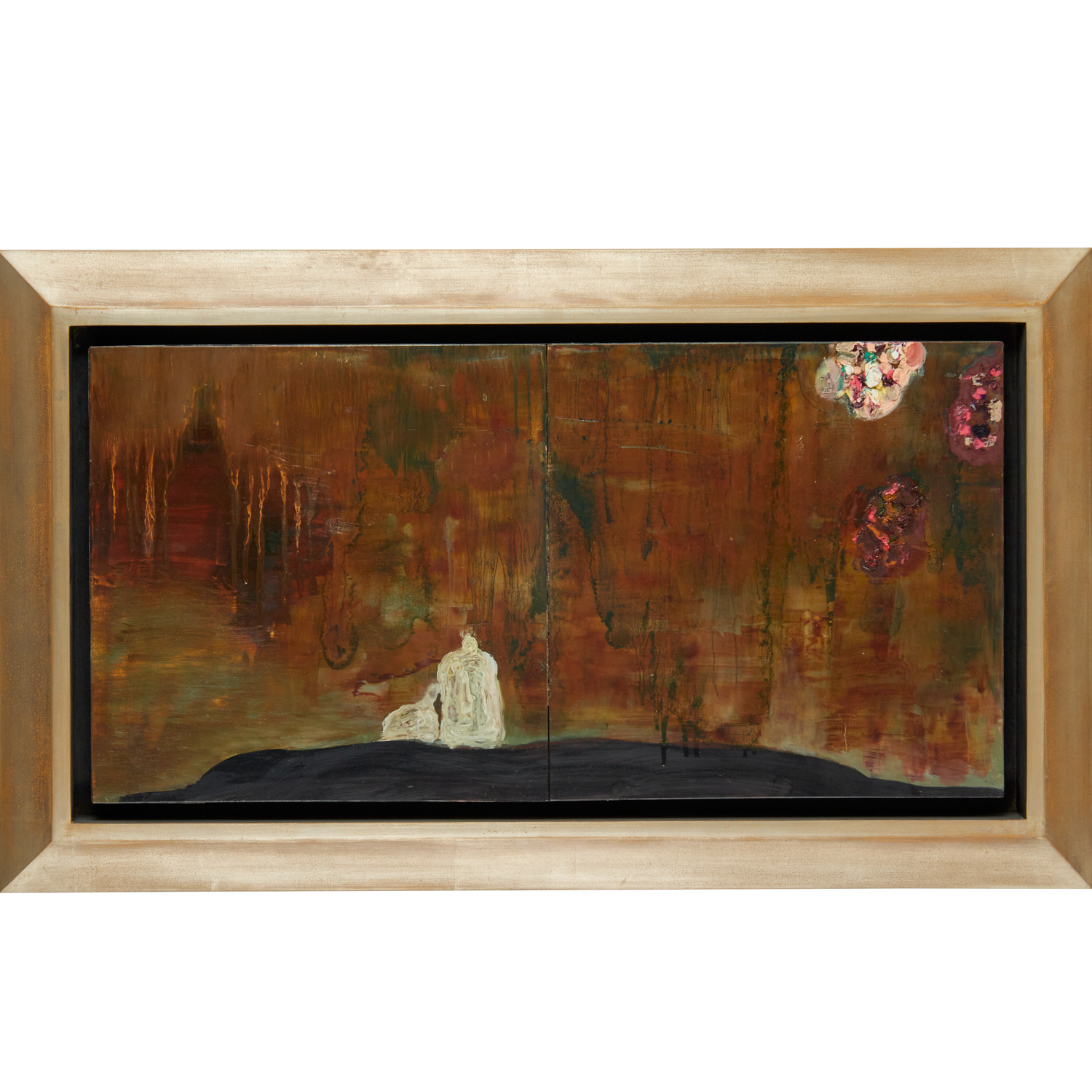 BRENDA GOODMAN, OIL ON PANEL,