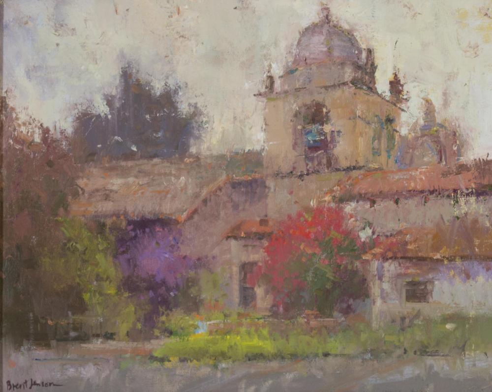 BRENT JENSEN OIL ON BOARDBRENT