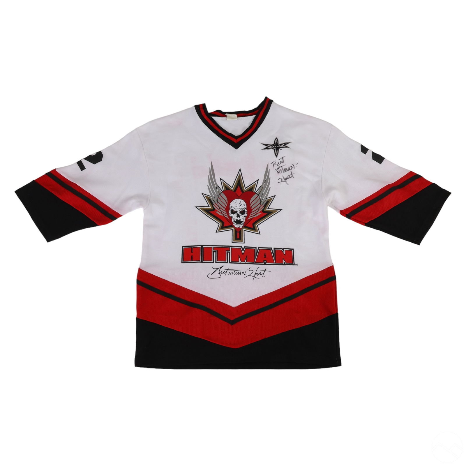 BRET HART SIGNED PRO WRESTLING