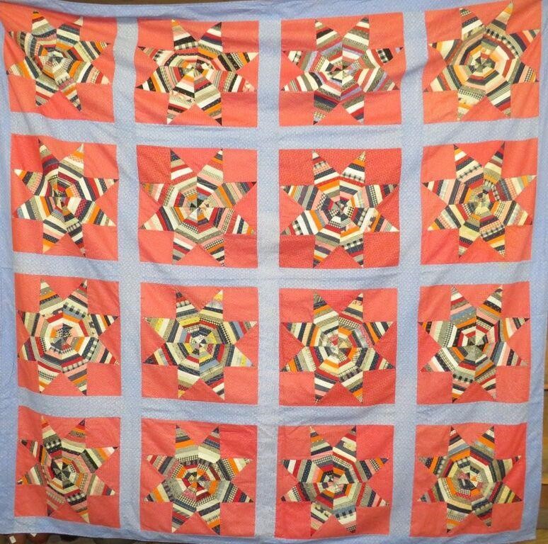 BRETHREN "LOG CABIN STAR BLOCK"