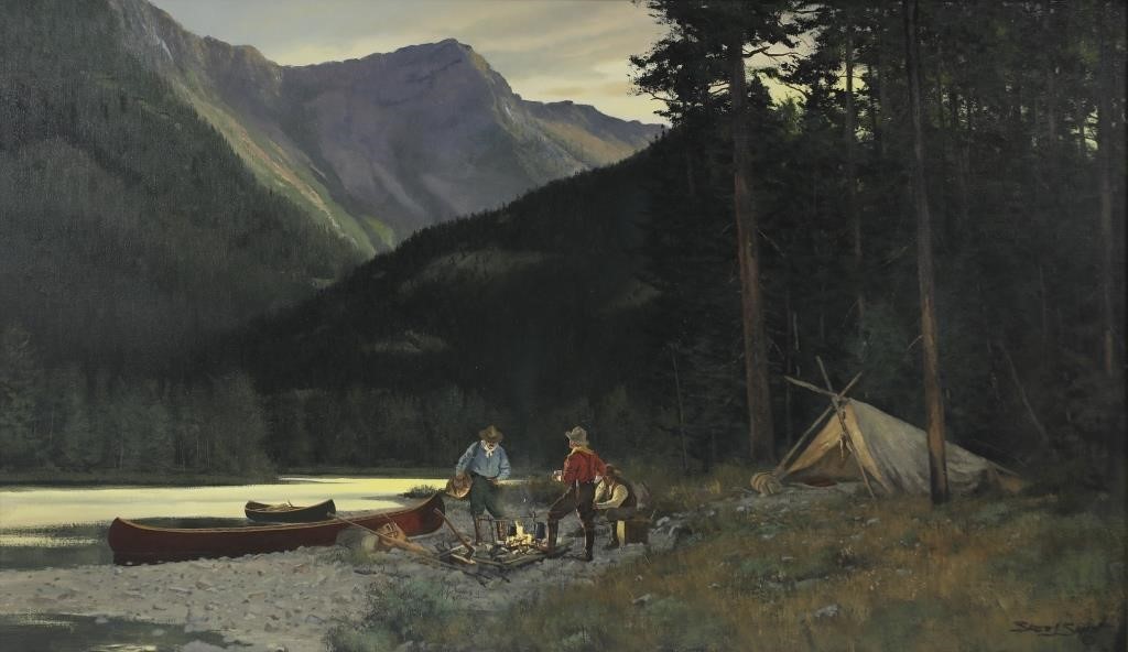 BRETT JAMES SMITH (B. 1958)Flathead