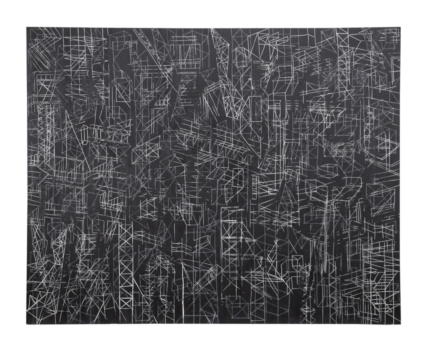 BRETT SMITH BLACK & WHITE ABSTRACT,