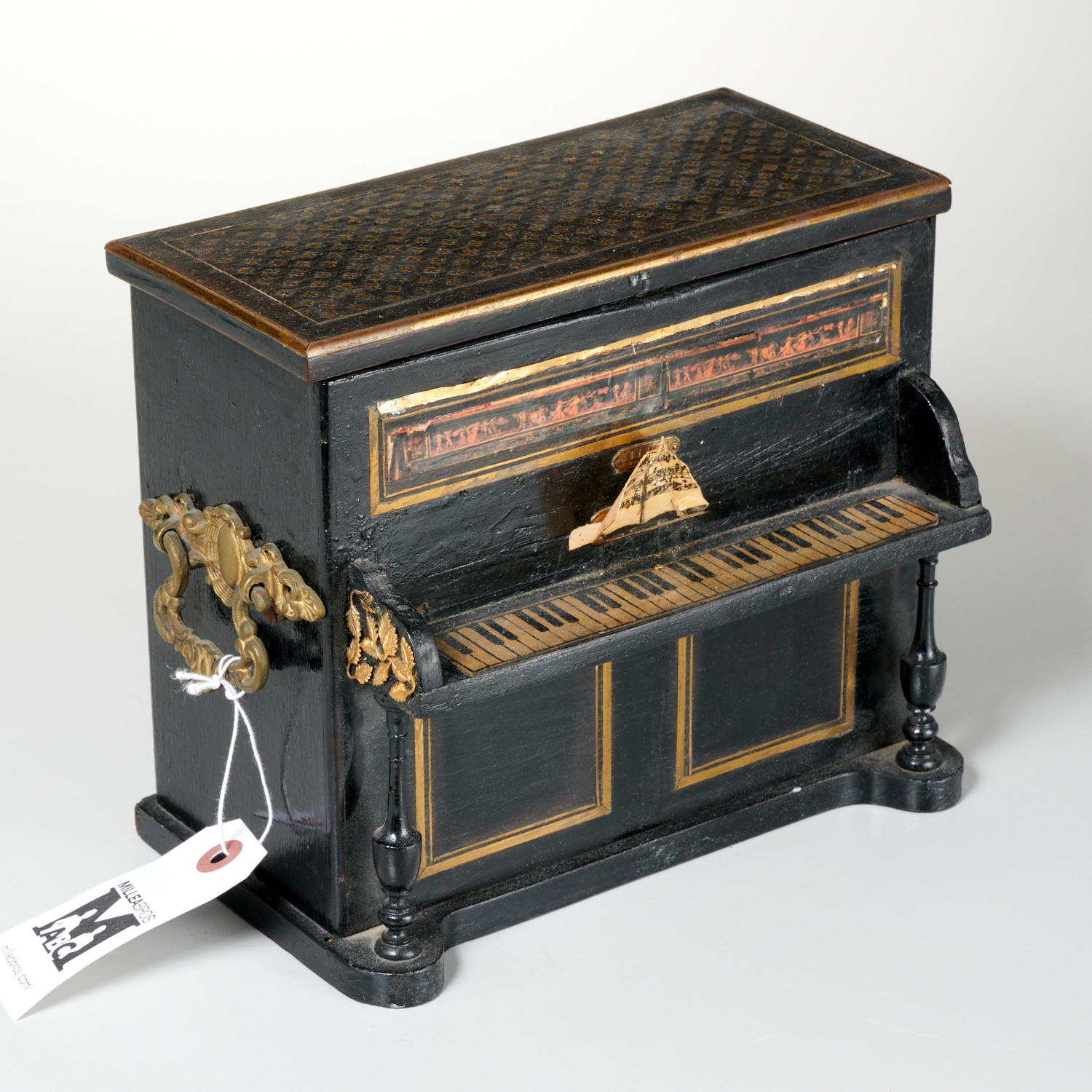 BREVETE MINIATURE PIANO MODEL