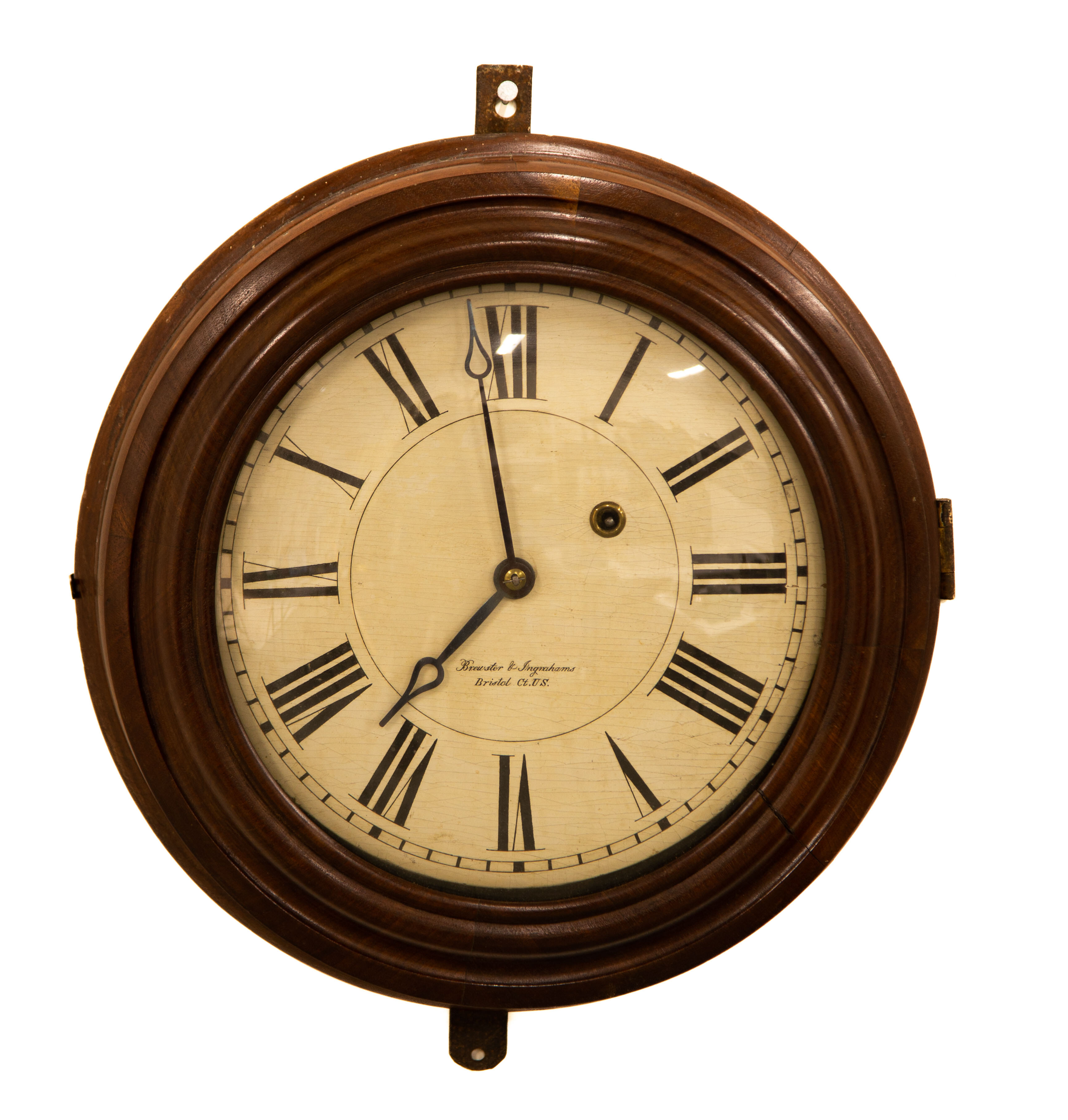 BREWSTER AND INGRAHAM GALLERY CLOCK