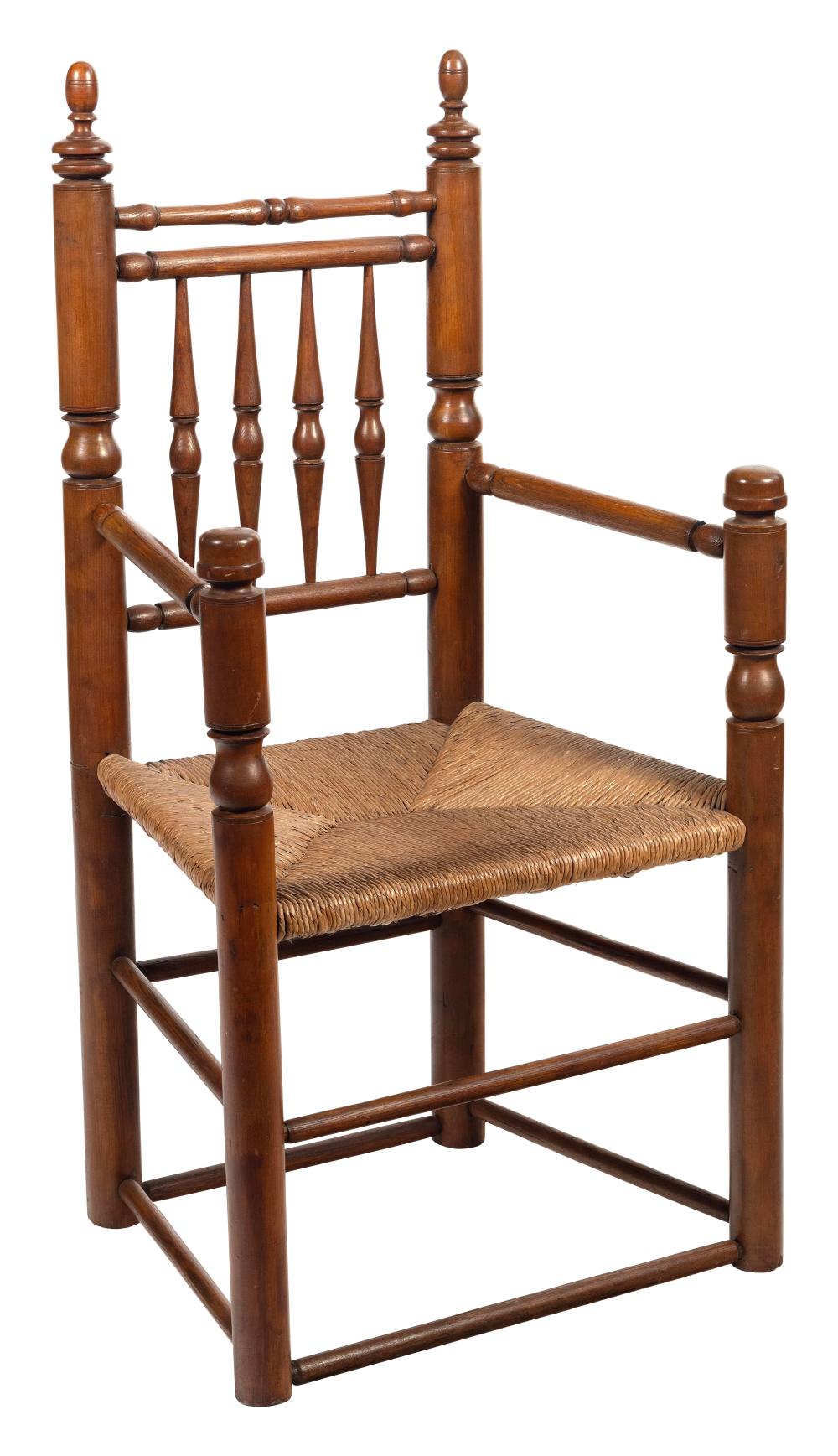 BREWSTER ARMCHAIR 18TH CENTURY BACK