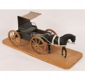 Breyer horse and doctor's carr