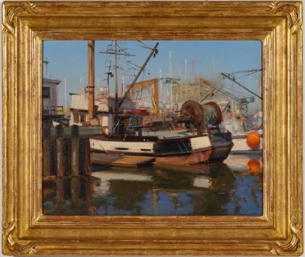 BRIAN BLOOD (B. 1962) OIL ON