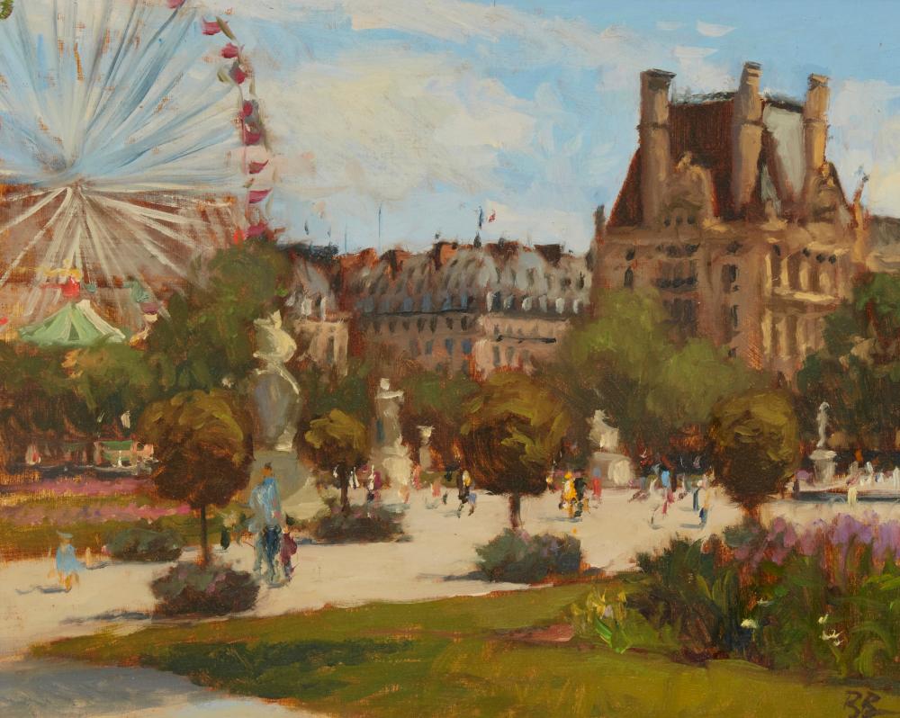 BRIAN BLOOD (B. 1962), "SUNDAY AT