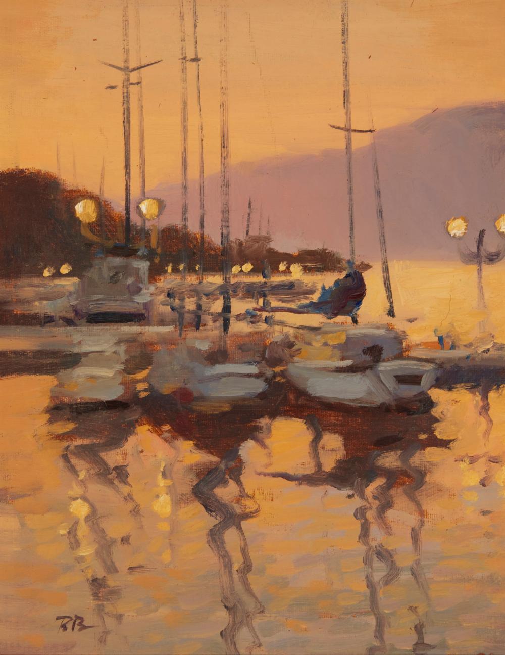 BRIAN BLOOD (B.1962), "SUNSET