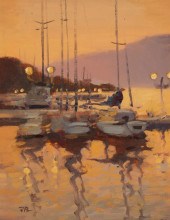 BRIAN BLOOD (B.1962), "SUNSET