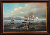 BRIAN COOLE OIL ON BOARD "A SH