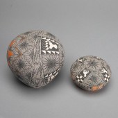 BRIAN DELORME, PAIR OF SEED PO