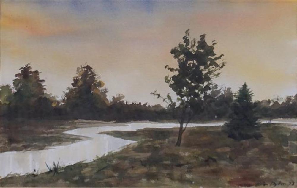 BRIAN DYKER, STREAM BESIDE A