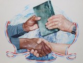BRIAN SANDERS (B. 1937) "HANDS