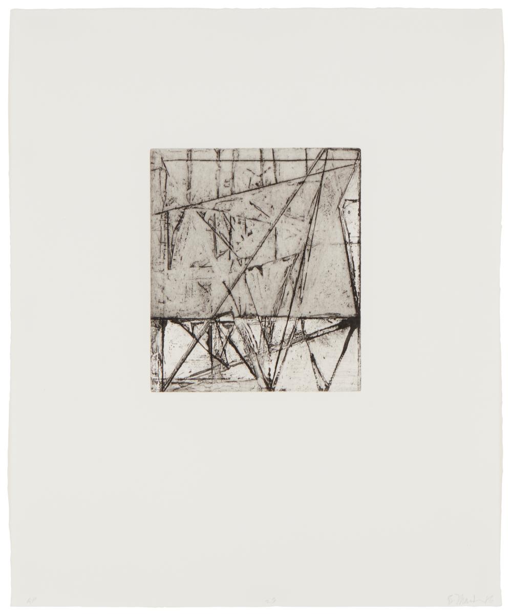 BRICE MARDEN (B. 1938), PLATE 25