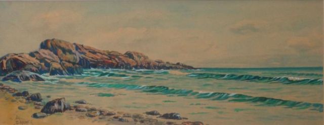 BRICHER Alfred T. Watercolor