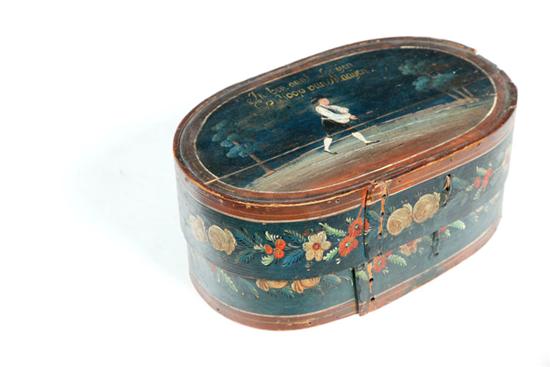 BRIDE'S BOX.  American or European