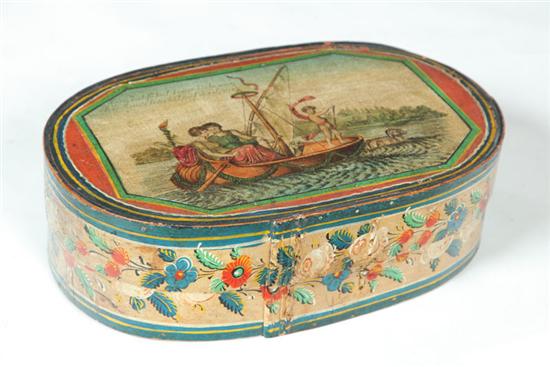 BRIDE'S BOX.  American or European