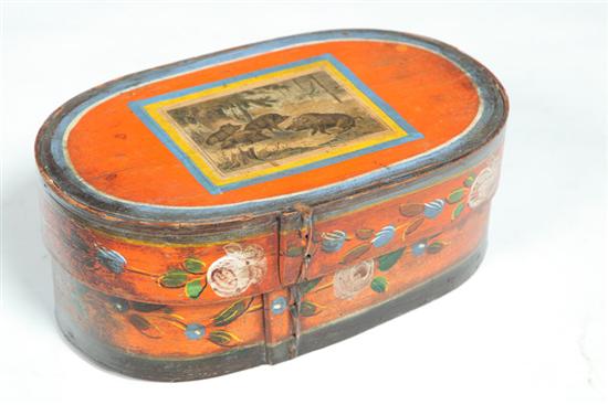 BRIDE'S BOX.  American or European