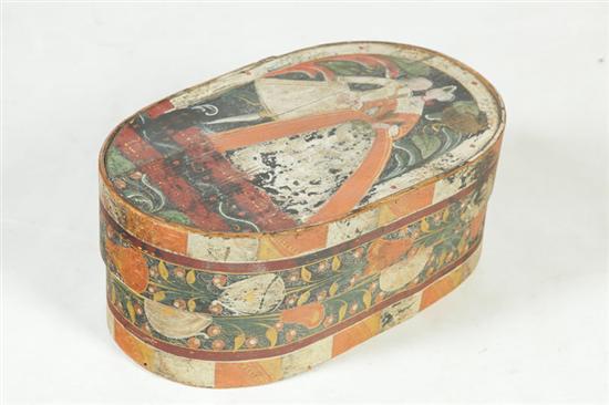 BRIDE'S BOX.  European  19th