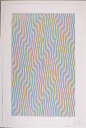 BRIDGET RILEY, BRITISH 1931-,