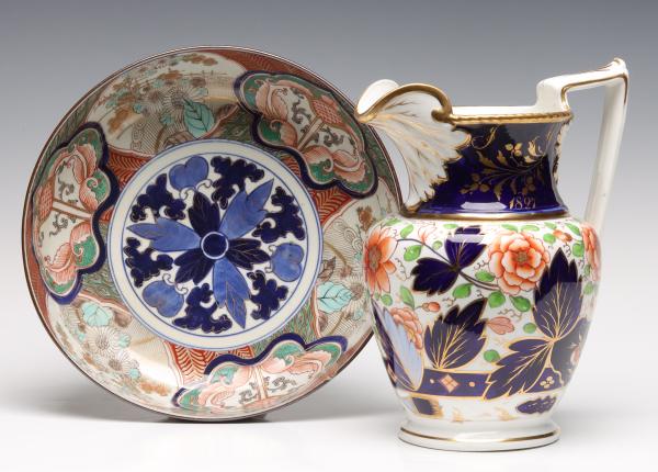 BRIGHTLY COLORED IMARI AND