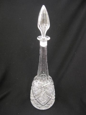 Brilliant Cut Glass Decanter