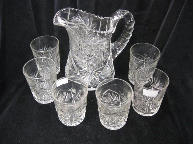 Brilliant Period Cut Glass Beverage