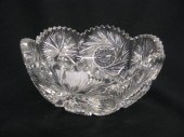 Brilliant Period Cut Glass Bow