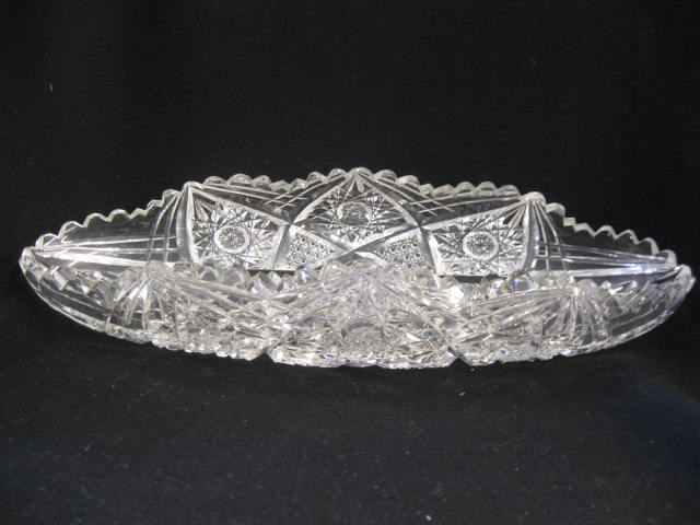 Brilliant Period Cut Glass Celery