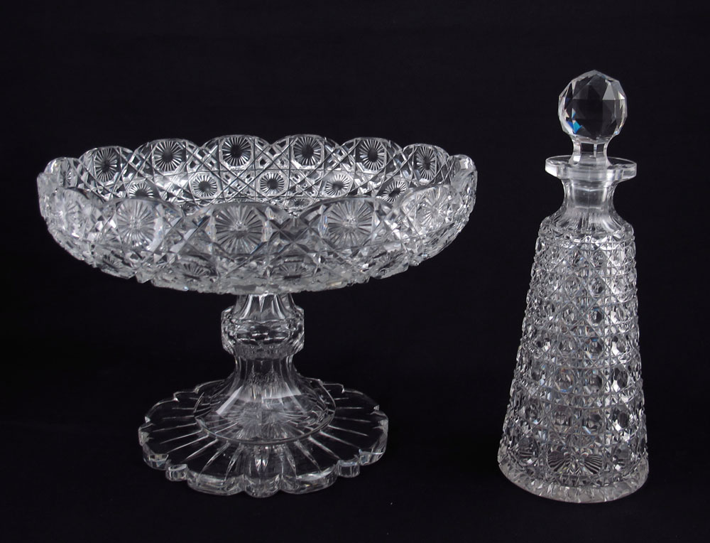 BRILLIANT PERIOD CUT GLASS