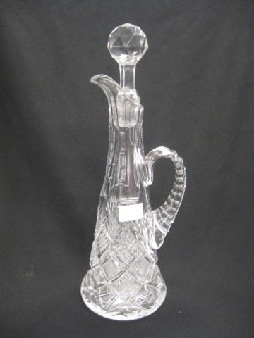 Brilliant Period Cut Glass Decanter