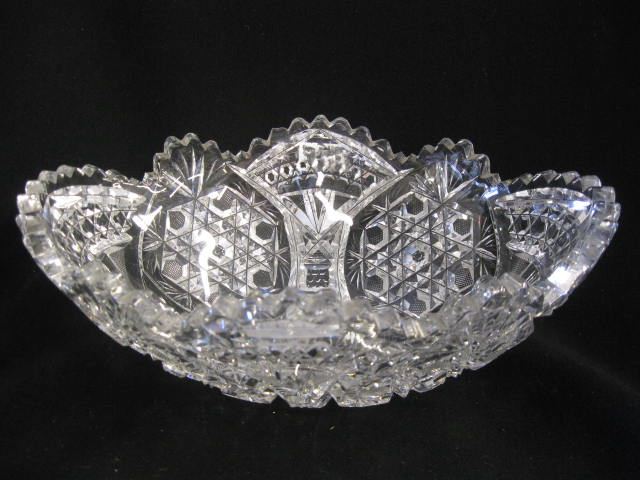 Brilliant Period Cut Glass Fruit