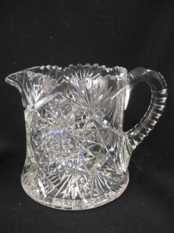 Brilliant Period Cut Glass Juice