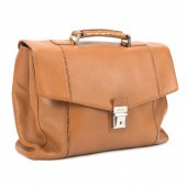 BRIONI ITALIAN LEATHER BRIEFCA