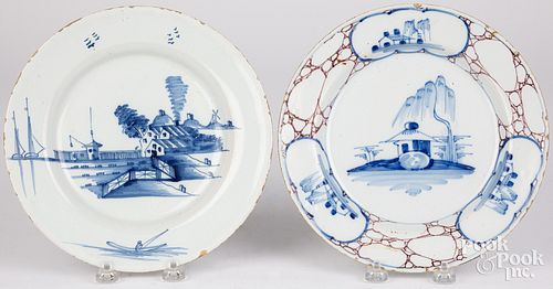 BRISTOL CRACKED ICE DELFT PLATE,
