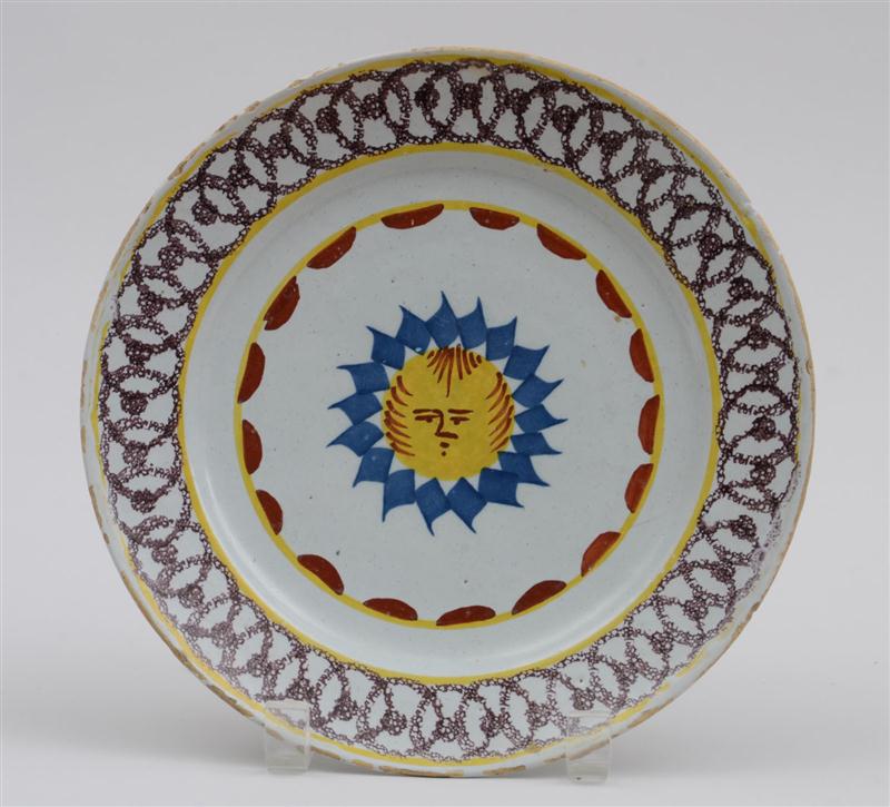 BRISTOL DELFT POLYCHROME PLATE