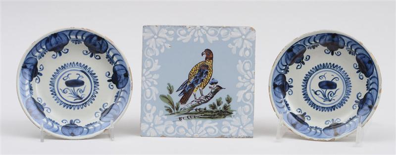 BRISTOL DELFT POLYCHROME TILE