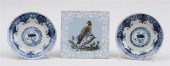 BRISTOL DELFT POLYCHROME TILE
