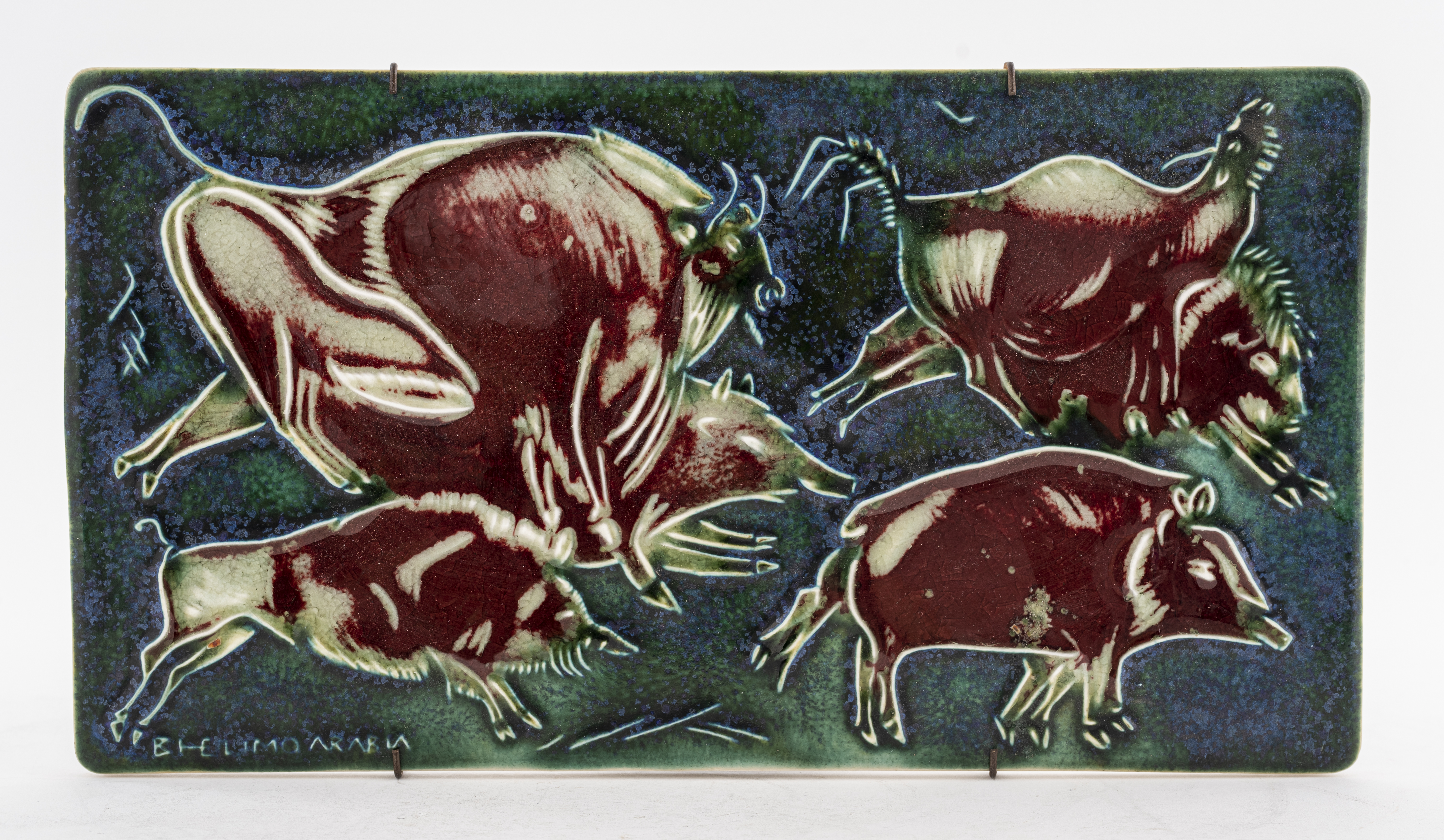 BRITA HEILIMO CERAMIC WALL PLAQUE