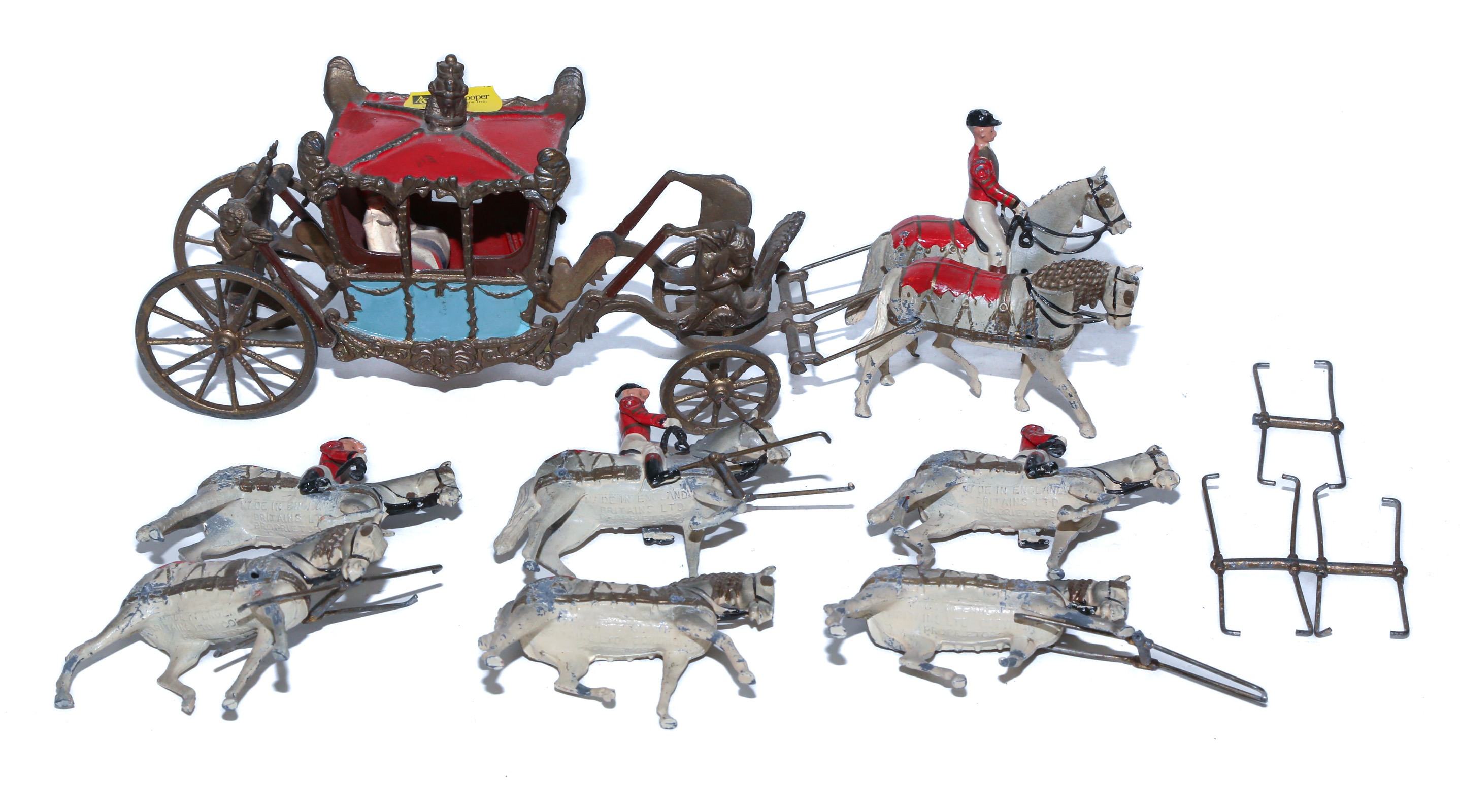 BRITAINS CORONATION COACH .