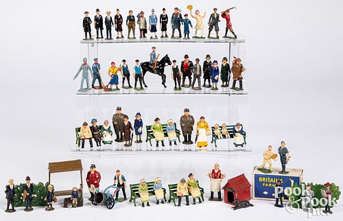 BRITAINS, DIECAST, TRACKSIDE, AND