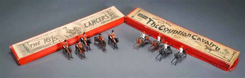 BRITAINS EGYPTIAN CAVALRY FOUR