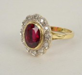 BRITISH 18 KARAT GOLD, DIAMOND